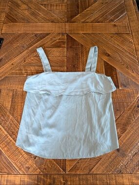 Banana Republic Pale Blue Square-Neck Camisole